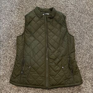 Argstar Quilted Vest Women’s XL Army Green